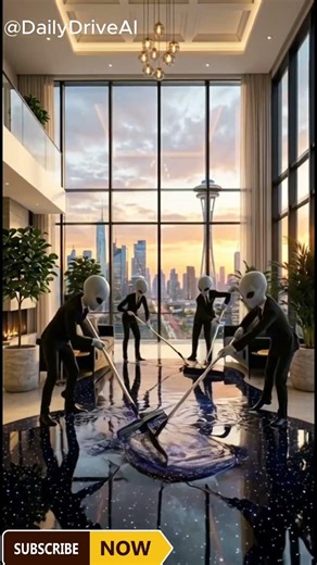 Aliens Pour a Galaxy Resin Floor 👽🌌