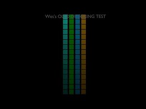 OLED Dithering Test (Diagonal Lines)