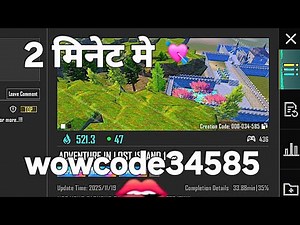 Bgmi wow Parkour map code 34585 | Adventure dark land Parkour | #bgmilive#bgmi #pubg #pubgmobile