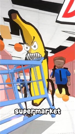 Destroy supermarkets and purchase upgrades