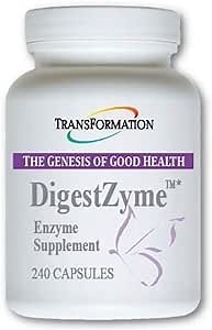 TRANSFORMATION THE GENESIS OF GOOD HEALTH Enzymes Natural DigestZyme Supplement Formula for Overall Health, Nutrient Absorption, Support Digestion During Pregnancy & Lactation, Children's Digestive