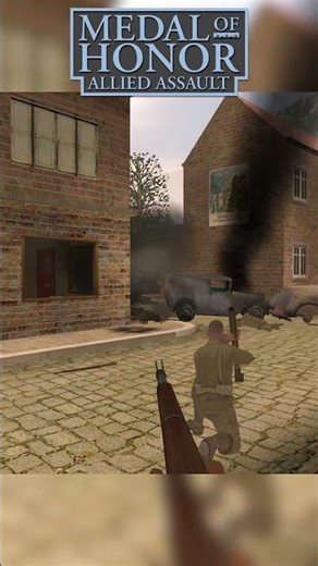 He's not afraid, he has a bazooka #mohaa #medalofhonor #alliedassault #gaming #shorts #murry