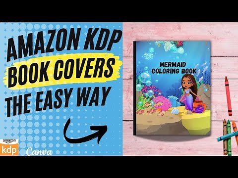 How to Create Book Cover for Amazon KDP, Canva KDP Book Cover Tutorial