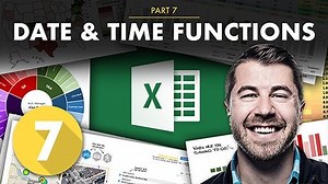 Excel Formulas & Functions Part 7: Date & Time Functions