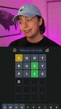 I MADE HIM CURSE! Solving Each Other's Custom Wordles with ‪@Tyresenope‬