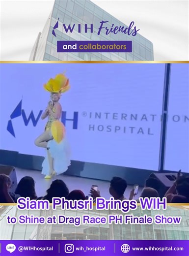 WIH International Hospital on Instagram: "Congratulations to Siam Phusri on her incredible Drag Race Philippines: Slaysian Royale finale! 🌈 Thank you for bringing WIH into the spotlight and inspiring fans around the world. Your journey continues to shine. At WIH, we believe everyone deserves the chance to make their dreams come true o live authentically and inspire others along the way. 🌈 With over three decades of experience in transgender care, our dedicated team is here to sup