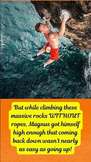 He Climbed Up for FUN — Then Realized He Couldn't Get Back Down! 😳🧗
