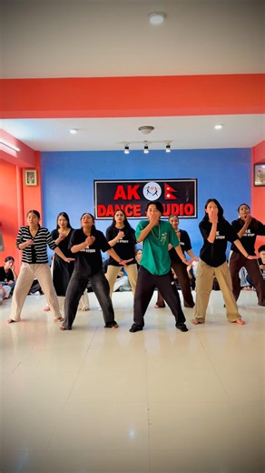Mul dhara ko pani ❤️ dance of evening class senior group - 1 ❤️😍#akdancestudio