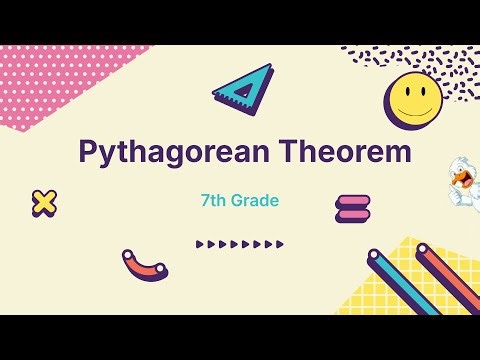 Solving Pythagorean Theorem Problems Q4 - 7th Grade