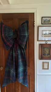 Transform your bedding into holiday magic - perfect for adding a festive touch on and off the bed ✨(via @giggitygar) Your DIY Bow Guide: Step 1: Gather Your Materials - Time to get crafty! Grab a festive pillowcase, scissors, and a hot glue gun—let’s get to work Step 2: Cut Your Fabric - Cut a large rectangle for the bow body and a smaller strip for the center. - Then, slice two smaller strips for the bow tail and center wrap. Step 3: Create the Bow Body - Fold the large piece lengthwise, glue t