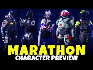 Marathon Character Preview (All Shells, Abilities, Customization, Skins, More!)