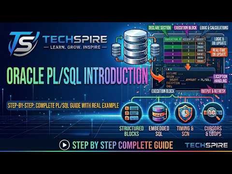 Class 01: PLSQL INTRODUCTION