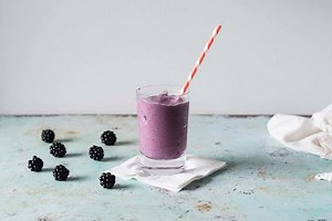 Blackberry Milkshake