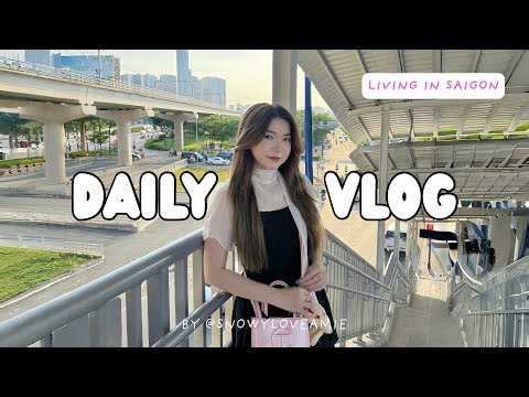 （Daily Vlog) Living in Saigon | Cuối tuần chill cùng các bạn: Đi metro, ăn chay, photobooth, popmart