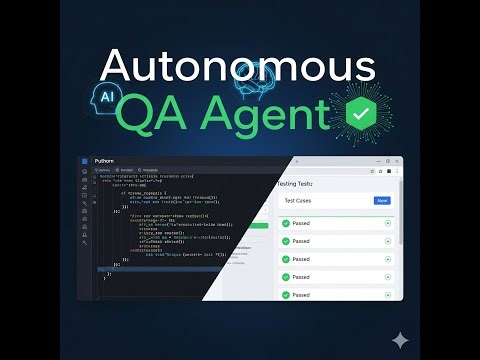 Autonomous QA Agent: AI-Powered Test Automation with RAG & Selenium 22BCB7285