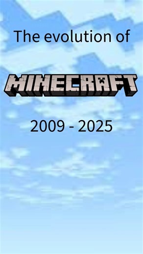 The Evolution of Minecraft #minecraft #mc