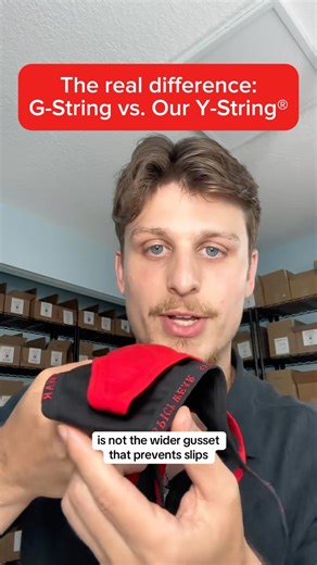 John King on Instagram: "My wife told me something that stuck with me. She said G-strings always made her feel like she had to choose — look good or feel good. They were for certain outfits or certain occasions, but never something she could wear all day with confidence… That’s why we created the Y-String®. It’s not just about the wider gusset, the Y-shape design, the seamless gusset, tagless design, cotton, etc.. It’s about finally having something that was designed with you in mind. Something 