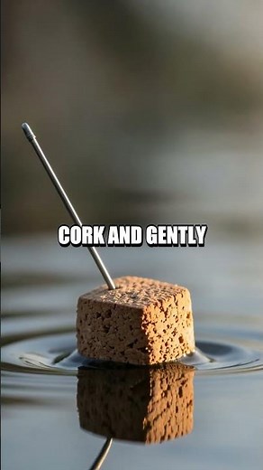 Make a Simple Magnetic Compass from a Needle Cork and Water