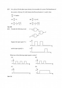 Question 23Let \rho(p,q,t) be the phase space density of an en... | Filo