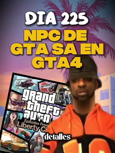 LA REFERENCIA DE GTA TLAD 😱 Día 225 de 543 para GTA 6 #gta4 #grandtheftauto #gta