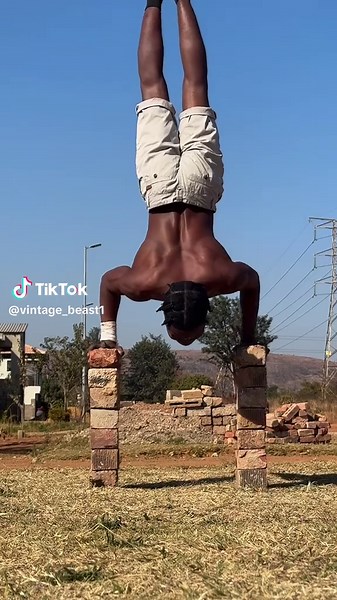 Handstand Challenge: Building a Brick Tower