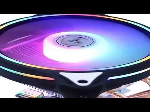 Wovibo CPU Cooler 120mm Fan Ventilador PWM 4PIN Low Profile LGA 775 1150 1151 1155 1156 1200 1700