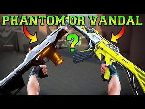 Valorant: PHANTOM VS VANDAL *explained*