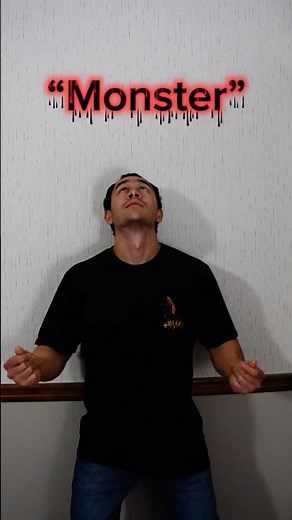 Learn ASL “Monster” #asl #americansignlanguage #deaf #hardofhearing #education #english #monster