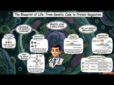 Genetic Code to Genetic Regulation | NEET Biology Full Lecture | Lac Operon, Translation & Mutations