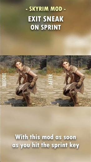 A Simple yet Highly PRACTICAL Skyrim Gameplay Mod! 🏃‍♂️