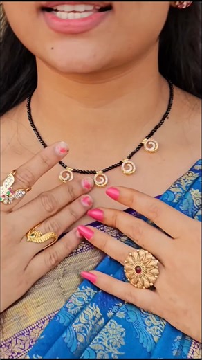 Trending One Gram Gold Jewellery 😍 Black Spinner CZ Pendant Chain at Lowest Price | #shorts #trend