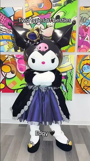 Which bestie are you? 🖤🩷 #Kuromi #MyMelody #Sanrio