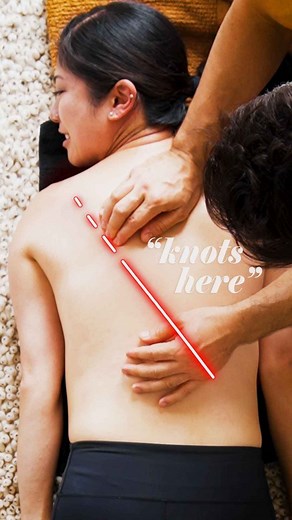 1.2K views · 1.8K reactions | I call it the TRAIN TRACKS. When massaging this muscle, the way I show you here, think of it as actually moving over train tracks - create a mind movement association with your massage technqiue. NOTE: this is only part of the train tracks - there’s more to it that we'll learn in future classes.. | Melt: Massage for Couples | Facebook