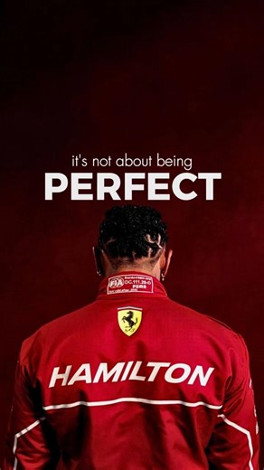 It’s Not About Being Perfect – Lewis Hamilton’s Most Powerful Life Advice💯