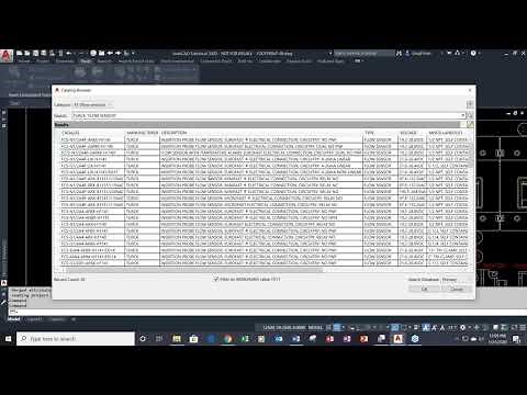 AutoCAD Electrical Footprint Database
