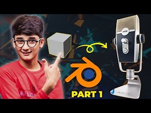 Modeling A Microphone In Blender || Easy Guide Part 1