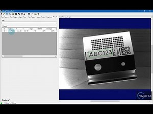 01_06 Cognex Designer VisionPro Basics - Pattern search brief introduction EN
