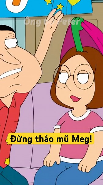 Đừng bao giờ tháo mũ của Meg Griffin: Sự thật sẽ khiến bạn hối hận! #familyguy #ôngbôpeter