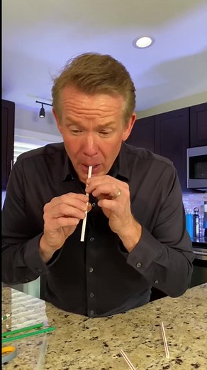 Make a Musical Straw In 30 Seconds... for more experiments like this go to stevespangler.com/experiments! #experiment #musictok #DIY