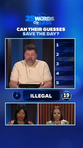 25 Words or Less Game Show | That clock it so fast it feels illegal!! 😮‍💨⁠ ⁠ #25wordsorless #gameshow #meredithvieira #wordgame #boardgame | Instagram