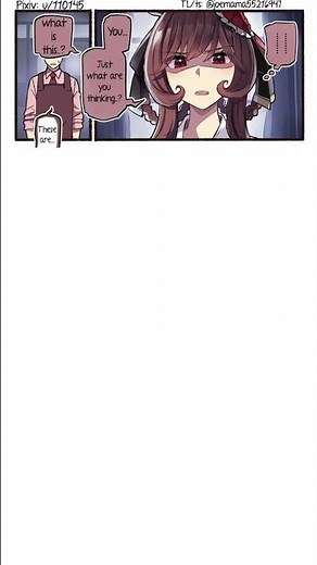 Gentildonna and pancakes (Uma Musume Comic Dub)