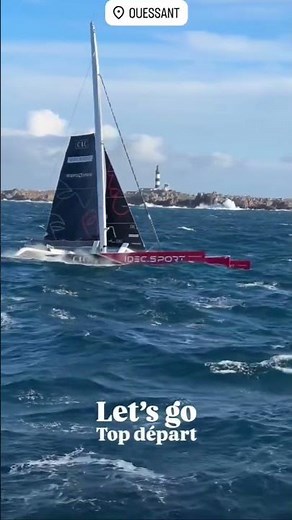 Départ Trophée Jules Verne - The Famous Project