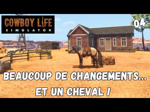 Cowboy life/04 Ça bouge sur le ranch ! Nouveau cheval et changements
