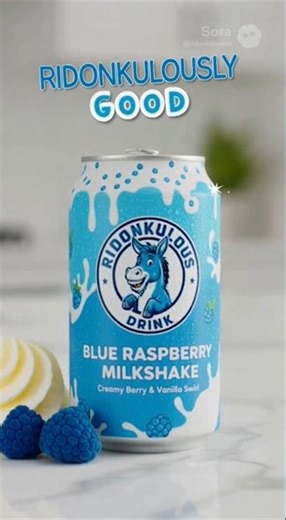 Blue Raspberry Milkshake