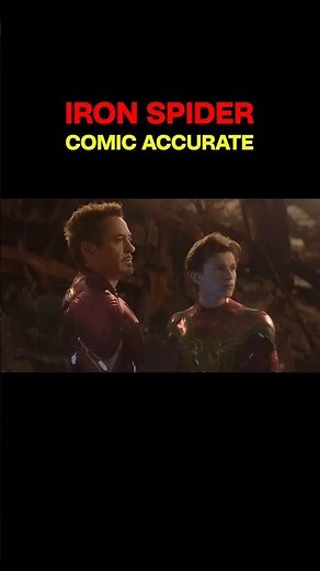 Iron Spider comic accurate 2025 version