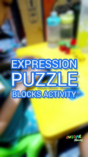 5.4K views · 48 reactions | The Expression Puzzle Blocks Game encourages children to use their logical thinking to turn the blocks around and make the faces shown on the cards. #expressionpuzzleblock #gamesforkids #puzzlegames #fbreels #reelsfb #reels #reelsvideo | Ausome Nanay | Facebook