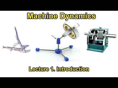 Lecture 1 An Introduction to Machines and Mechanisms