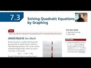 FM 20 7.3 Solving Quadratic Equations by Graphing