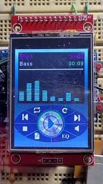 ESP32 MP3 Player (ILI9341+DFPlayer)