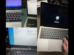 Me entering Mac bios with secure boot enabled